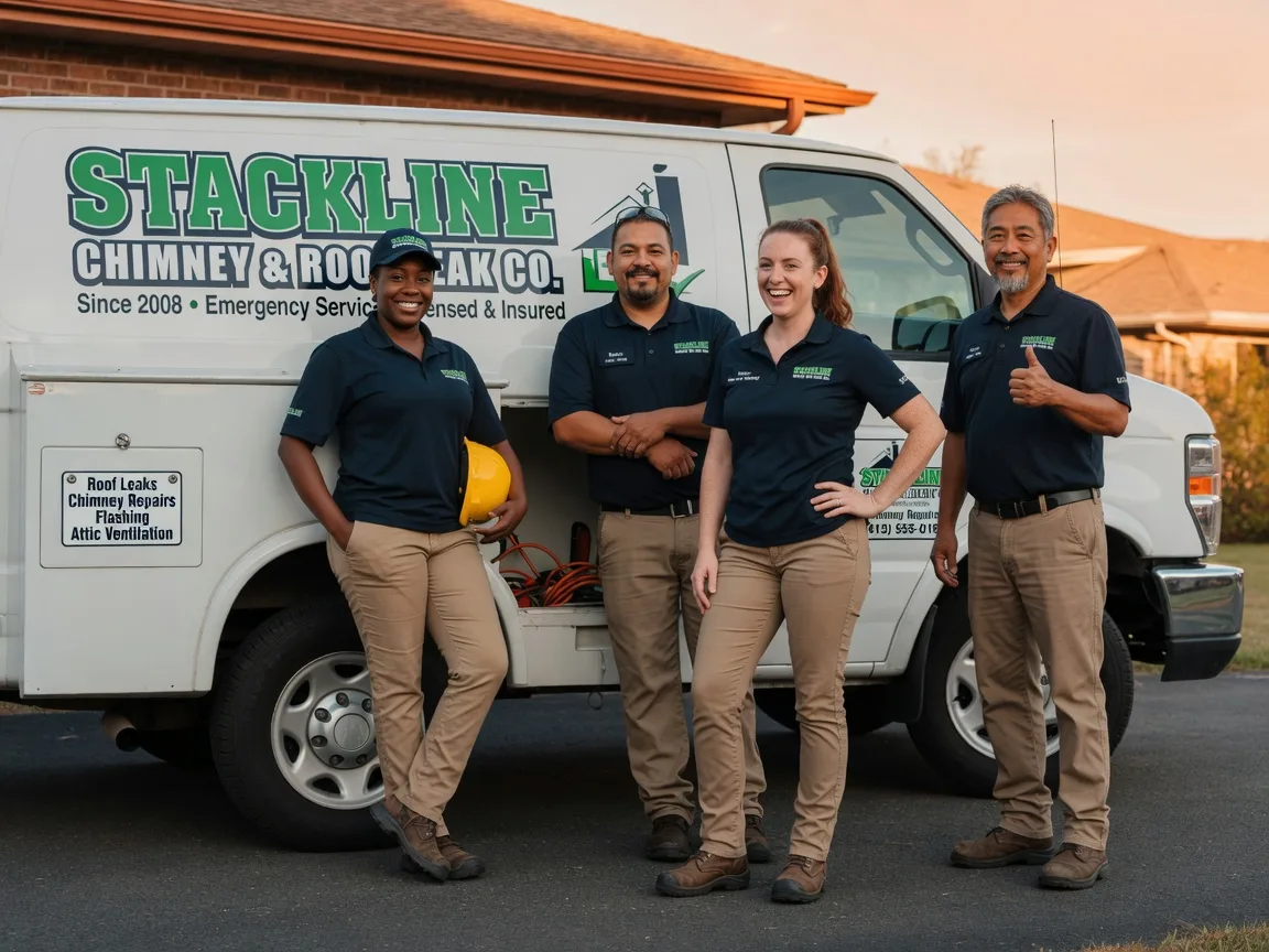 Chimney flashing repair company in Sullivan, ME